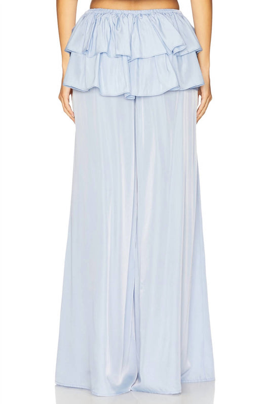 We Wore What - Ruffle Waist Flare Pant