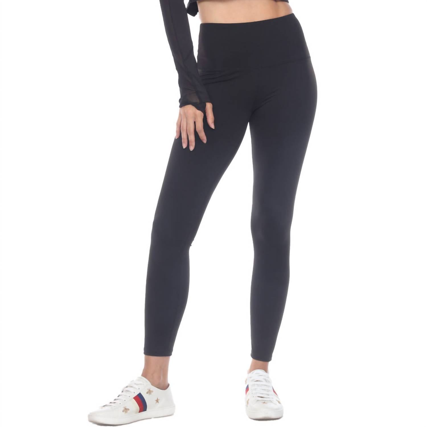 GOLDHAUS High Rise Leggings in black - women's pants - view 4