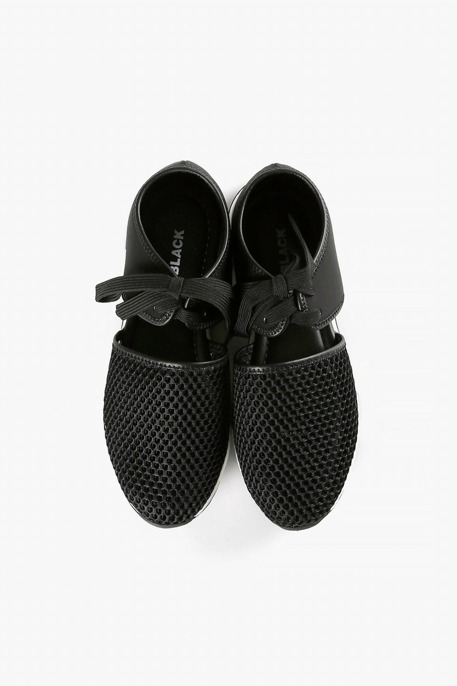All Black - Women's Amazing Mesh Fashion Sneaker