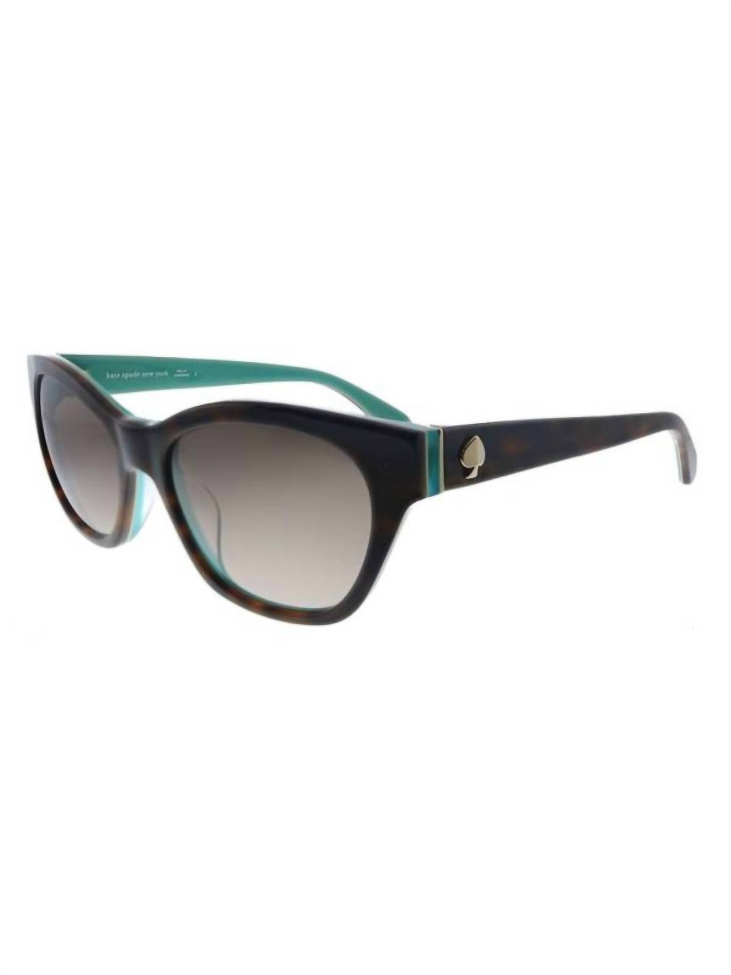 Kate Spade - Jerri/S Cat-Eye Plastic Sunglasses with Brown Gradient Lens