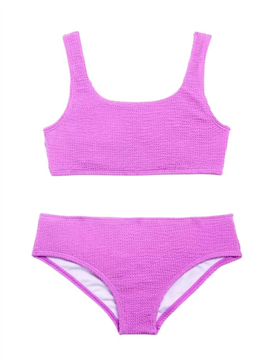 Limeapple - Antonia Crinkle 2 Piece Tankini