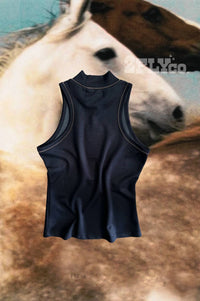 2Flyco - Horizon Mock Neck Tank Top