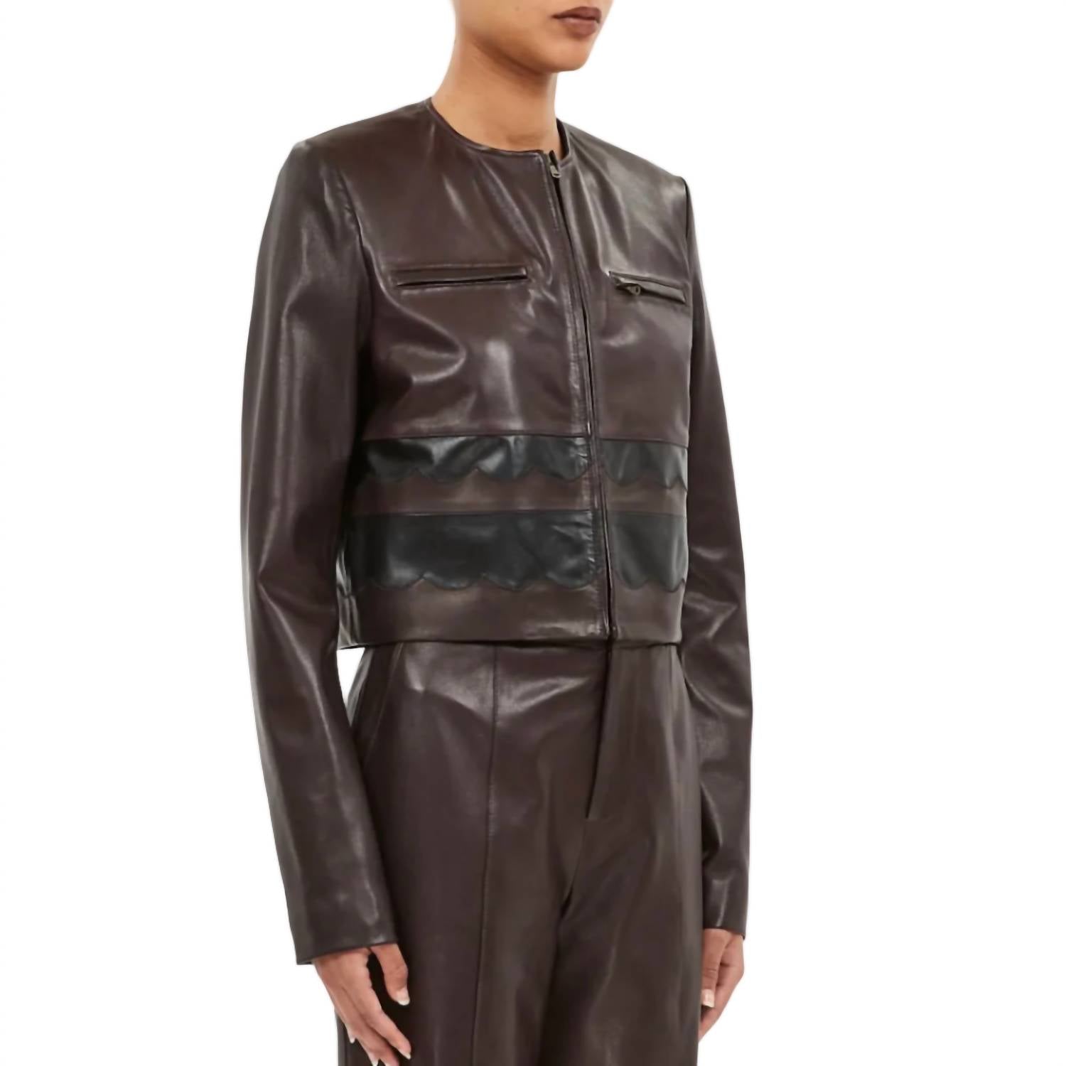 Ulla Johnson - Callisto Leather Shirt Jacket