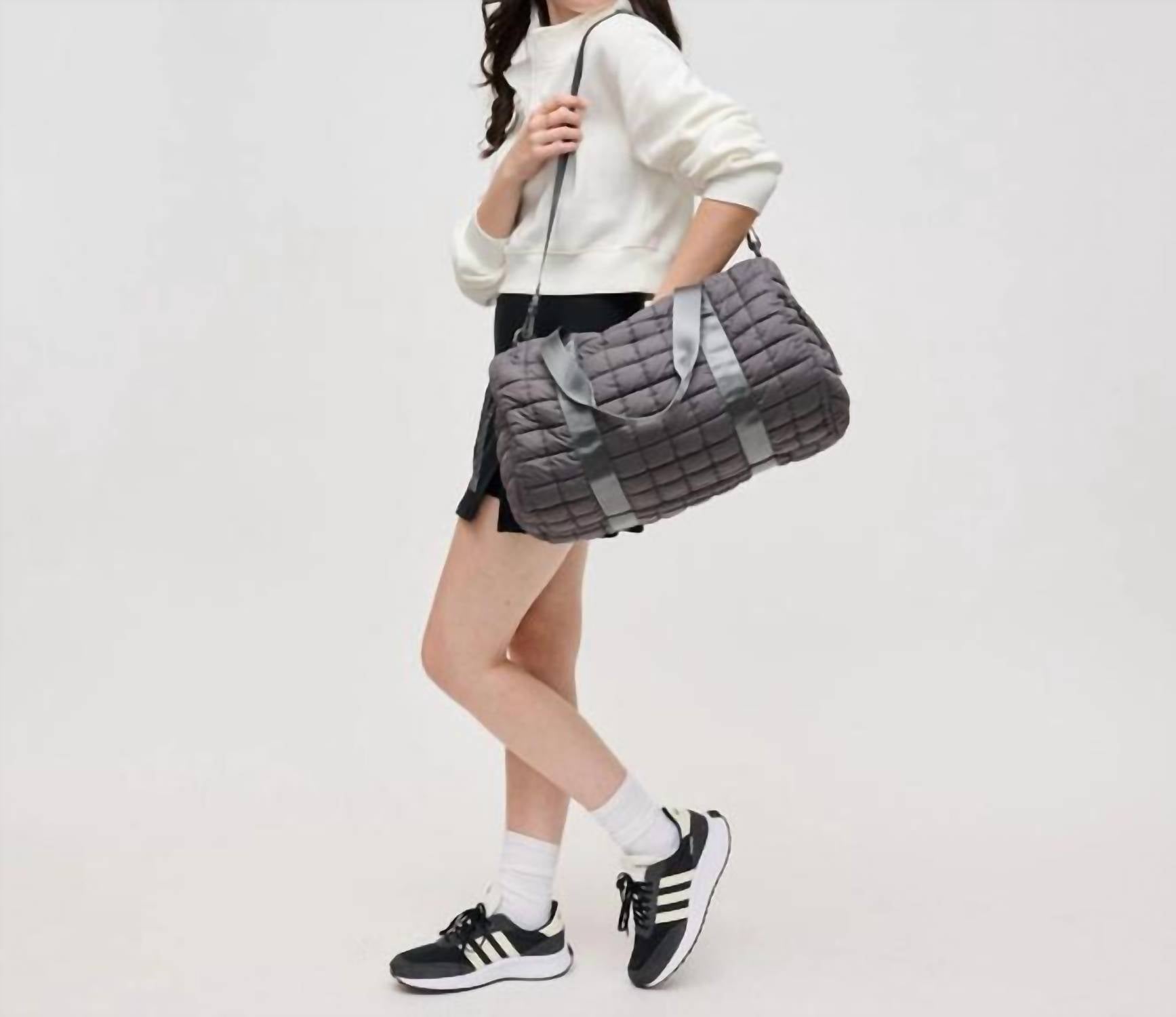 Urban Expressions - Quilted Puffer Duffel Bag