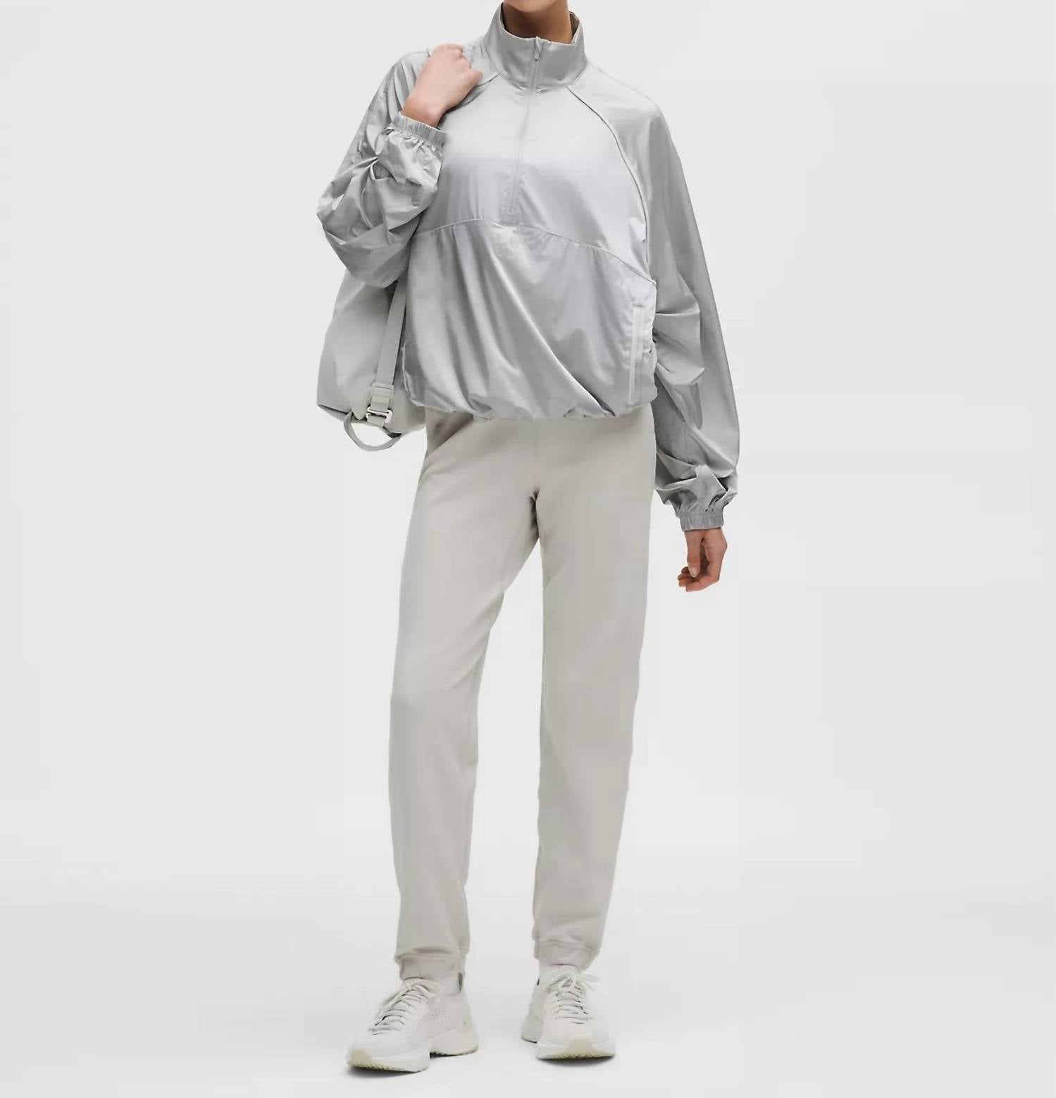 Lululemon - Stretch Satin Flocked Training Jacket