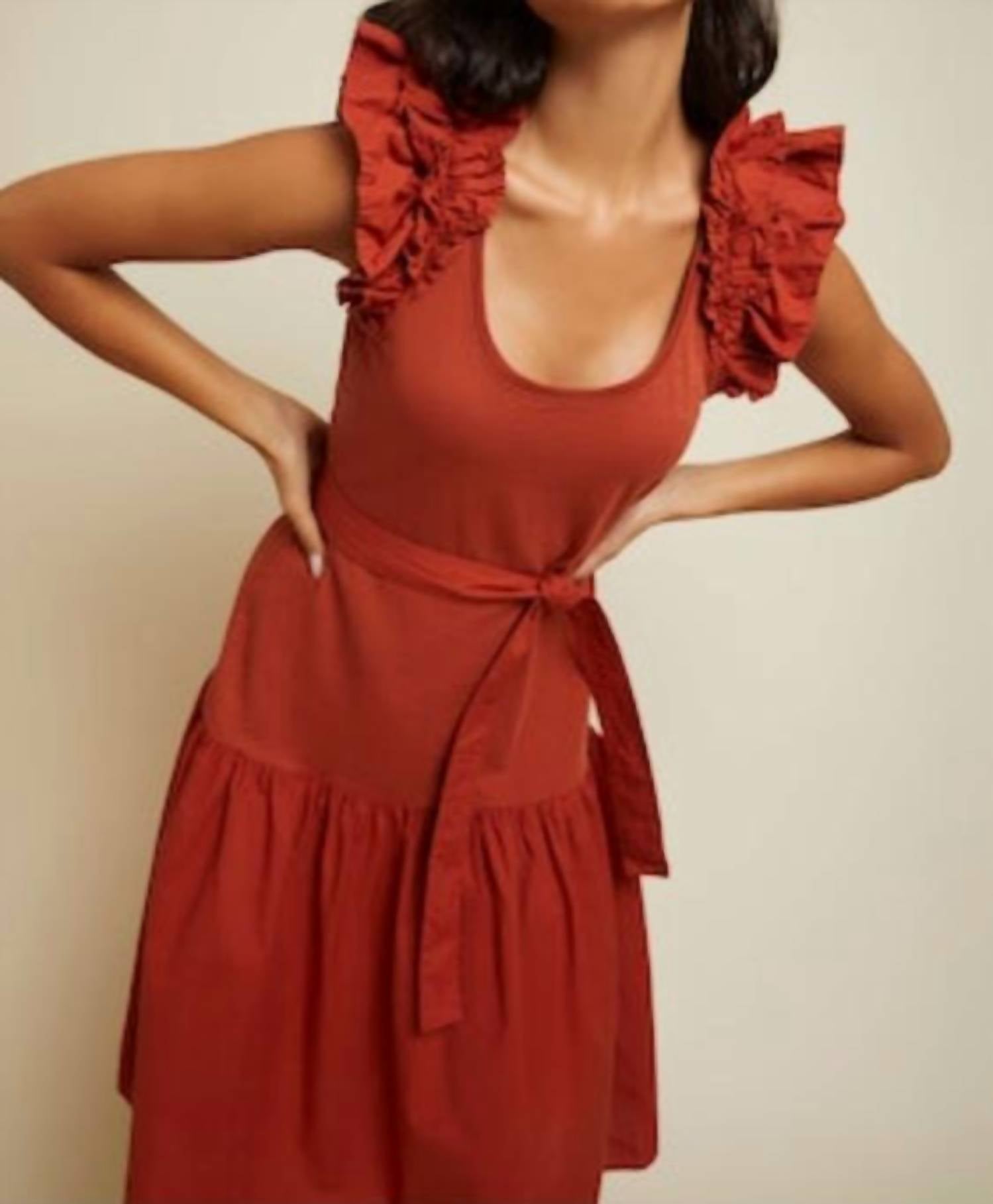 Nation Ltd - Everleigh Frilly Dress