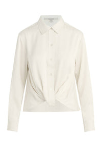 Hudson - Long Sleeve Knotted Button Down Shirt