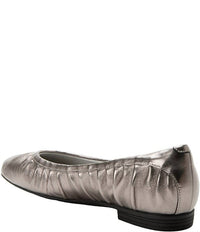 Alegria - Women's Beka Pleated Leather Ballet Flats