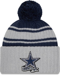 New Era - Men's Dallas Cowboys 2022 Sideline Sport Knit Beanie