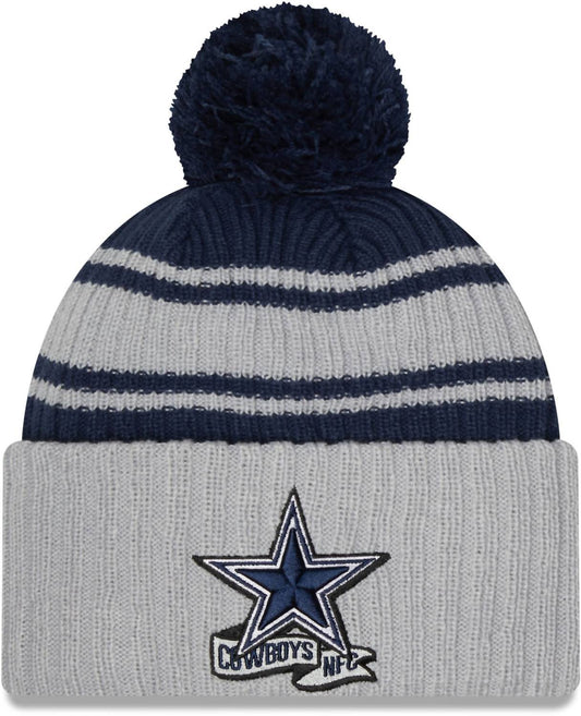 New Era - Men's Dallas Cowboys 2022 Sideline Sport Knit Beanie