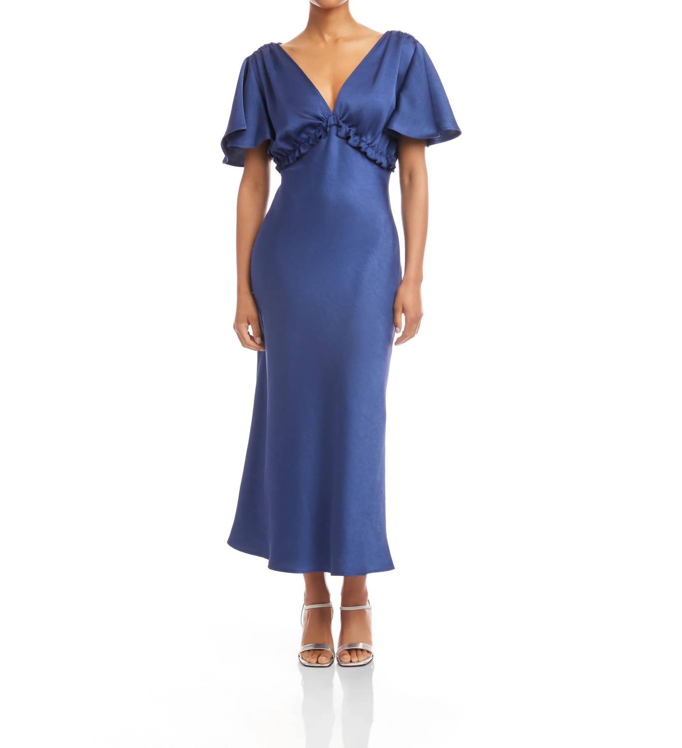 Fifteen Twenty - Shalene Flutter Sleeve Dress