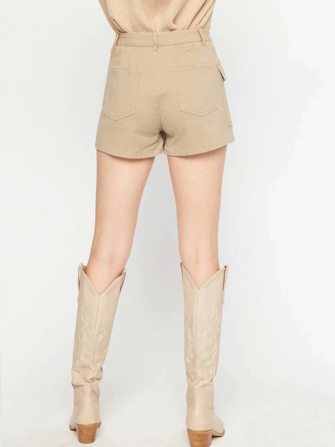 Entro - Cross Over Denim Skort