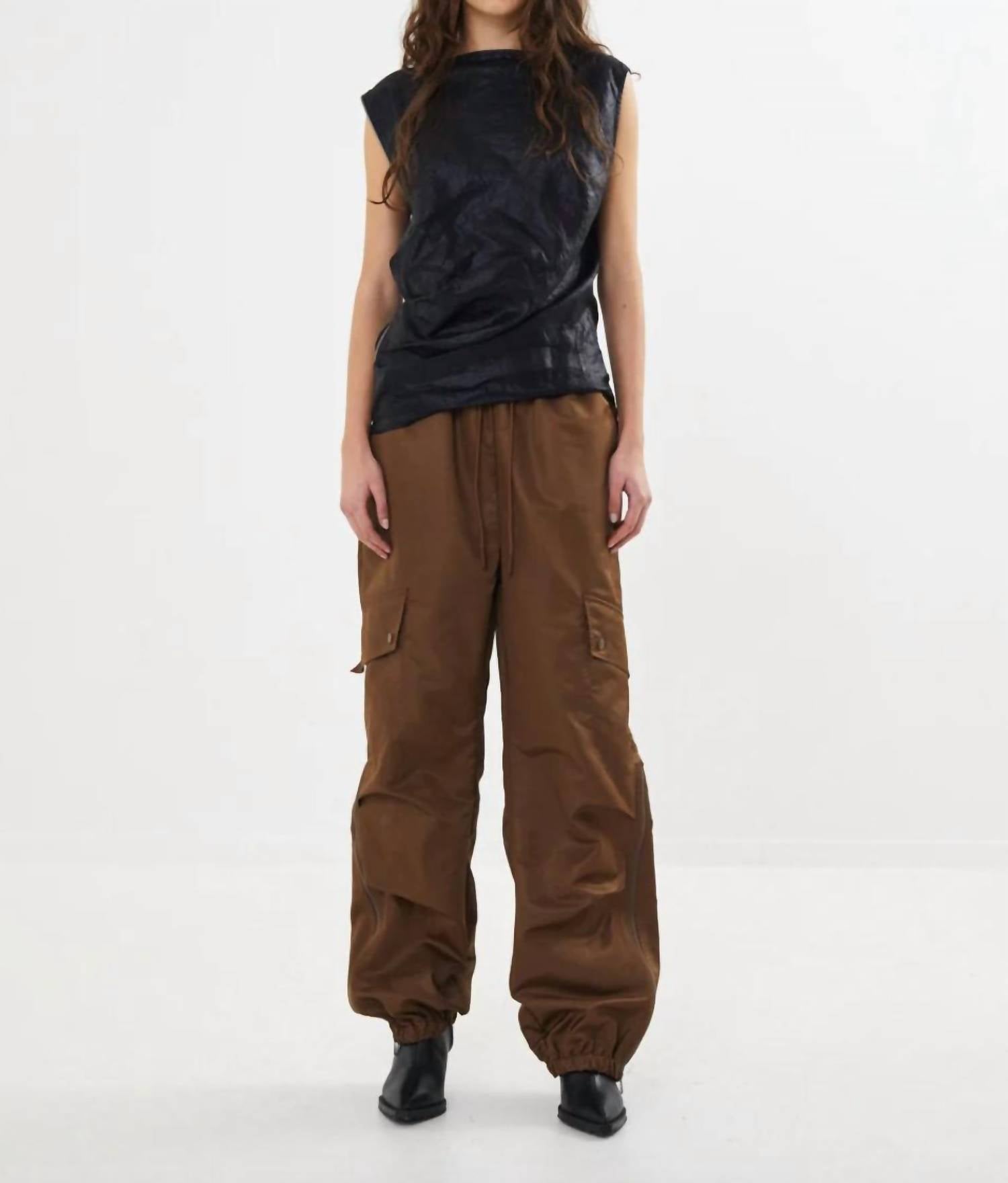 Rabens Saloner - Alliyas Glazed Zipper Top