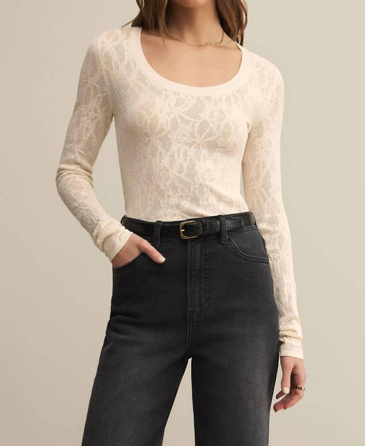 Z Supply - Tibi Scoop Mesh Top