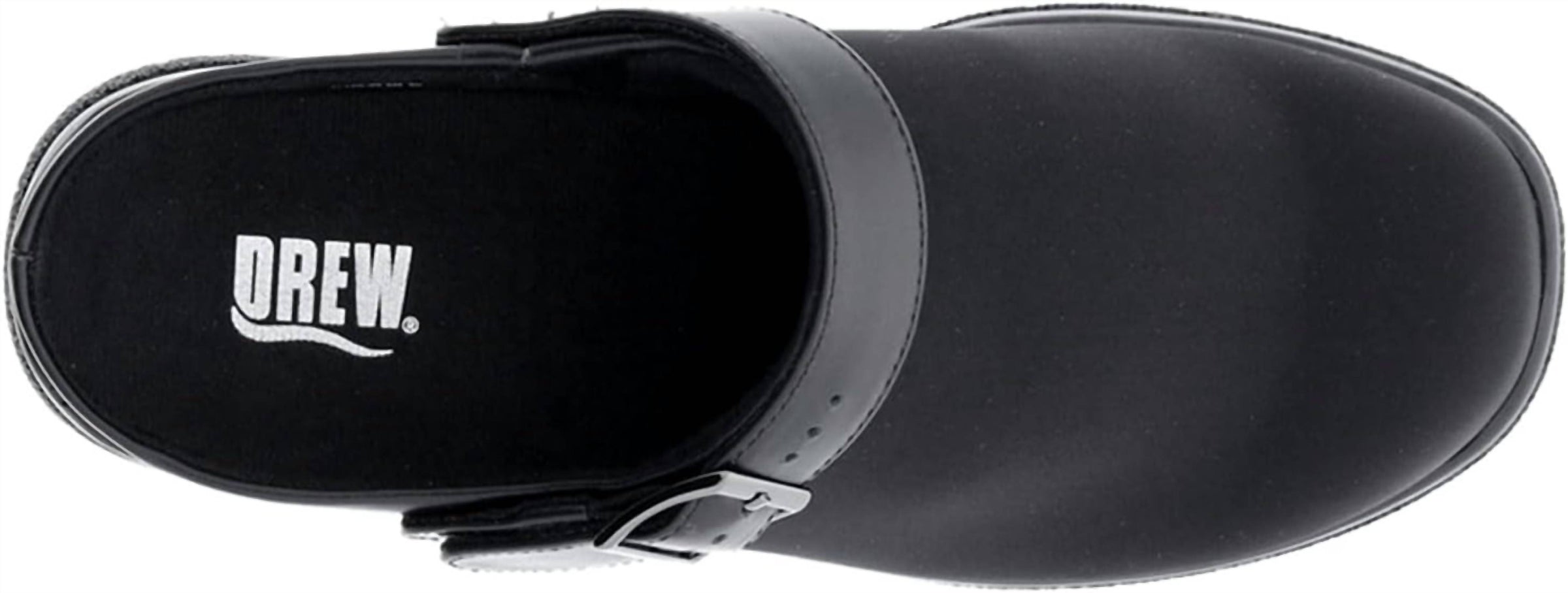DREW Women's Savannah Classic Clog in black - women's shoe - view 5