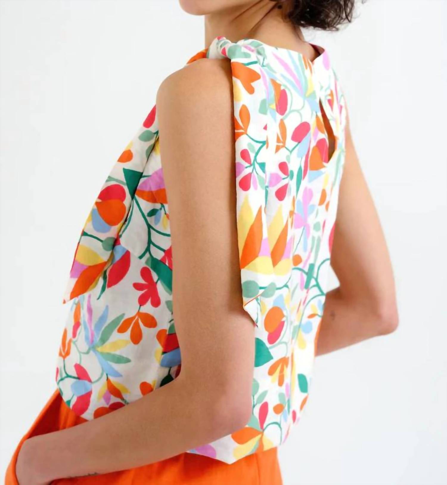 Compania Fantastica - Lotto Print Sleeveless Top
