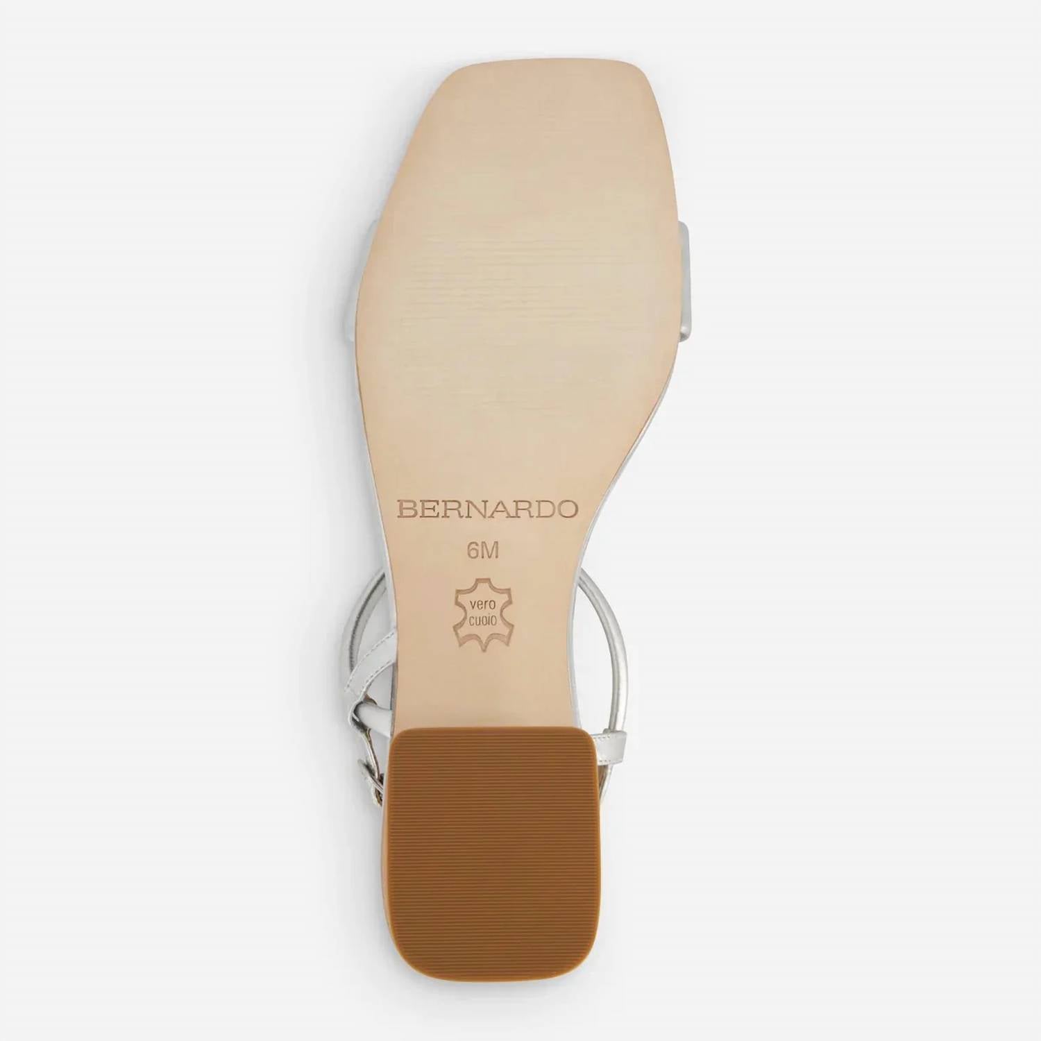 Bernardo - Women's Josei Low Heel Leather Sandals