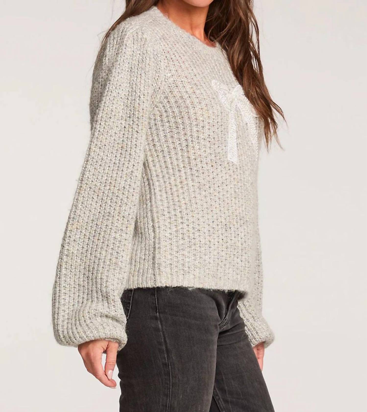 Saltwater Luxe - Margow Knit Bow Sweater