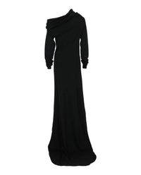 Salvatore Ferragamo - Women's Long Sleeve Off-the-shoulder Gown