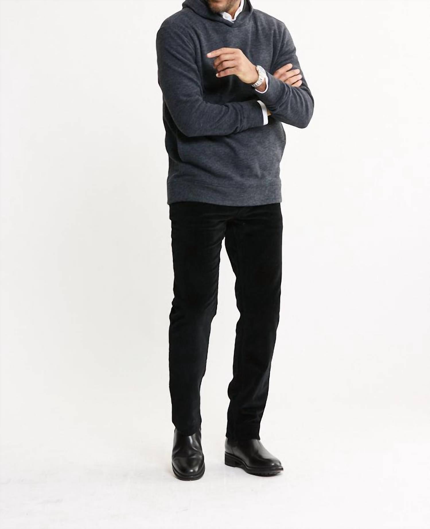 Jachs New York - Wool Blend Pullover Hoodie