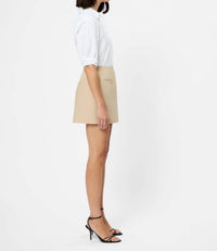 French Connection - Cotton Twill Trench Mini Skirt