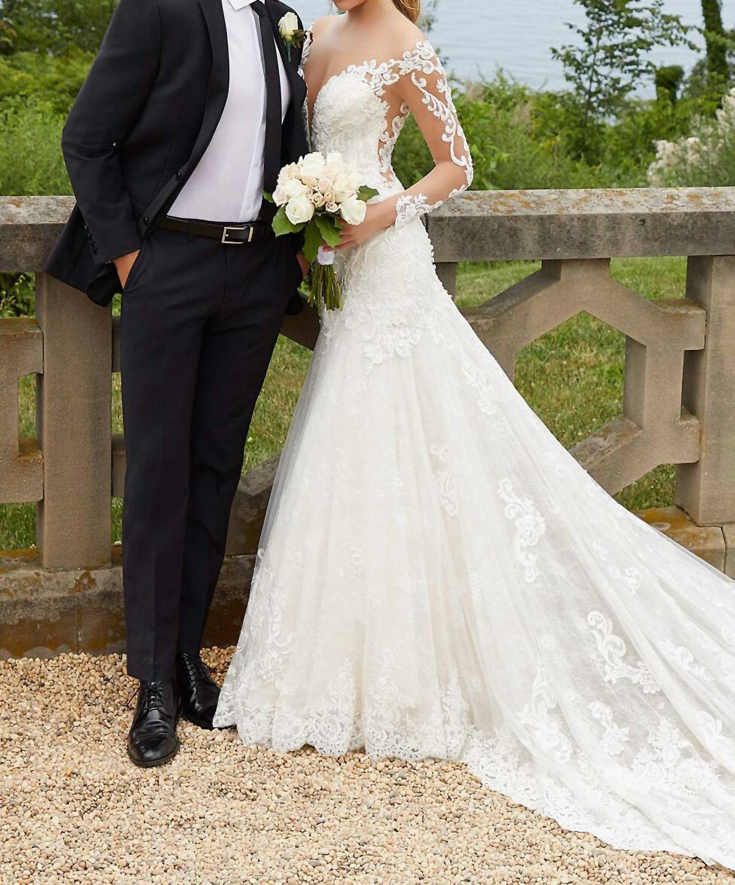 Morilee - Sharon Illusion Sleeve Gown