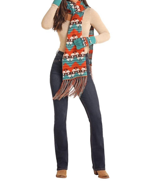 Rock & Roll Denim - Aztec Scarf Set