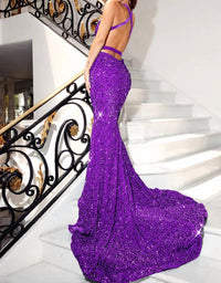 Portia&Scarlett - Sequin Long Prom Gown