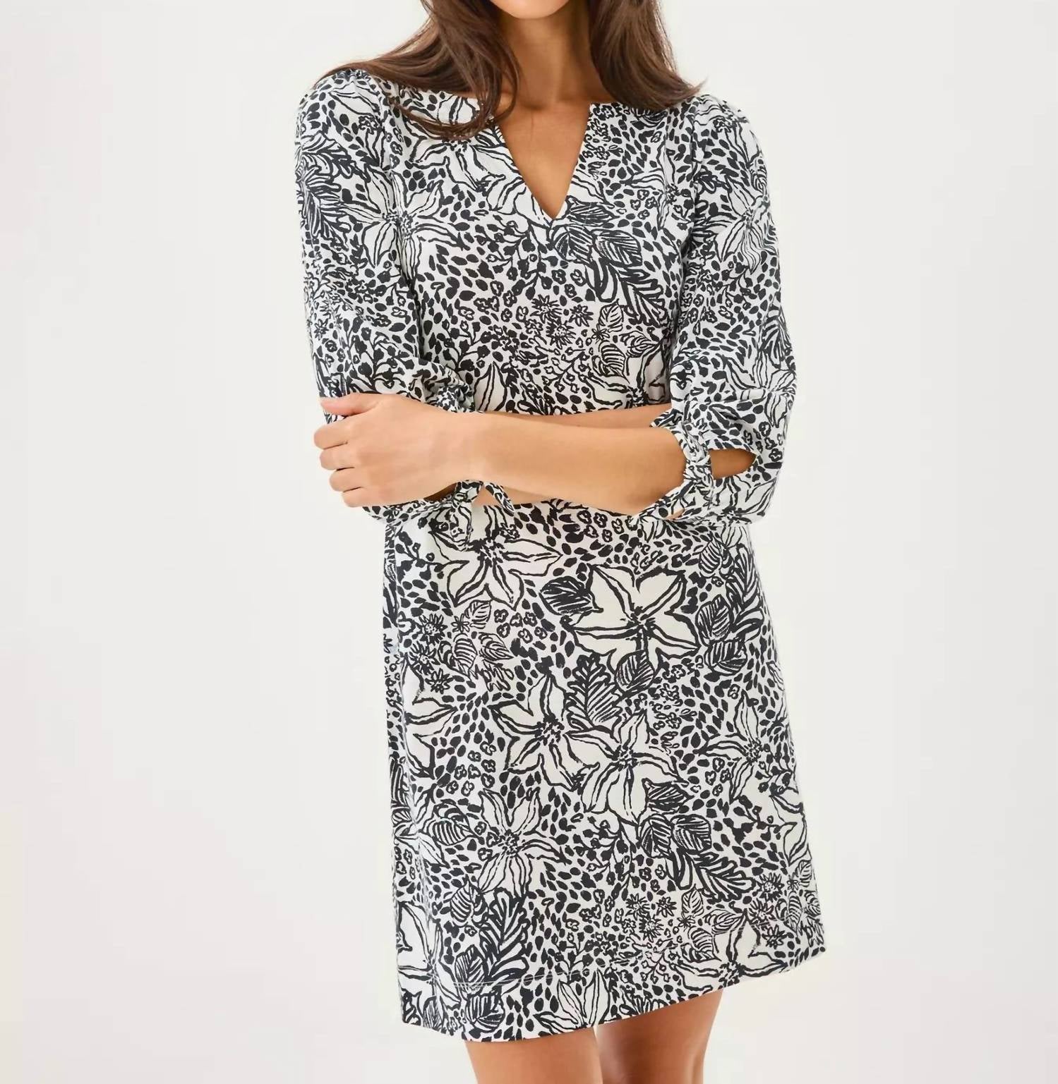 Lilly Pulitzer - Cath 3/4 Sleeve Mini Dress