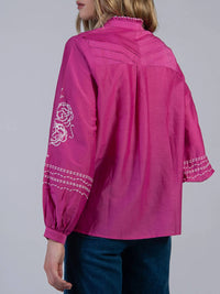 Cape Cove - Camellia Silk Cotton Blouse