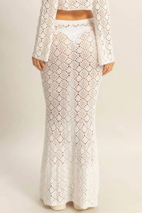 Little Secret Of Mine - Crochet Maxi Skirt