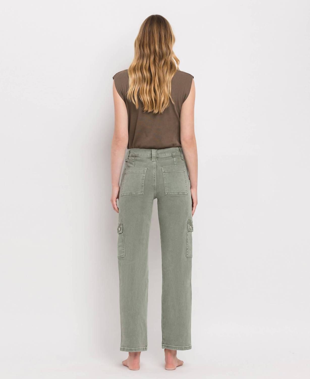 Vervet By Flying Monkey - Straight Cargo Jean