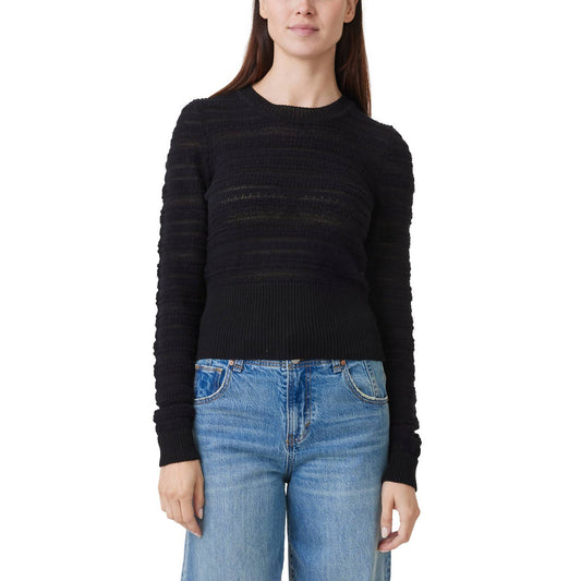 Habitual - Textured Crewneck Cotton Sweater