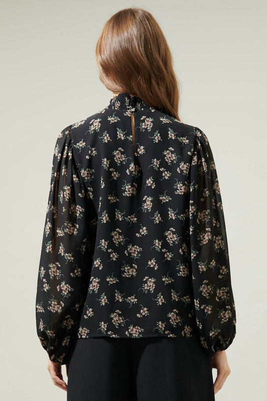 Sugarlips - Balloon Sleeve Blouse