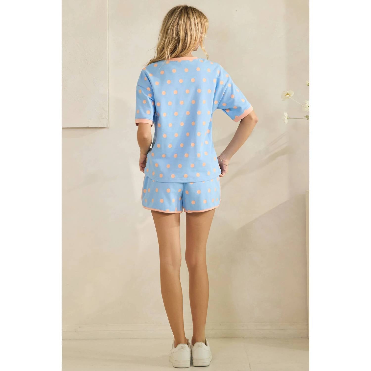 Veveret - Classic Polka Dot Lounge Set