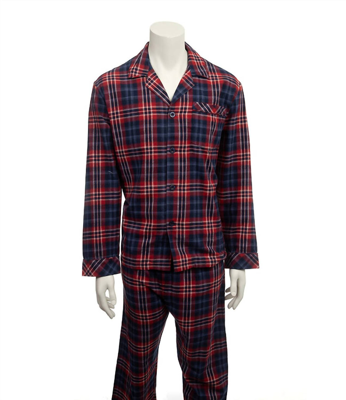 Majestic International - Men's Time Out Flannel Pajama