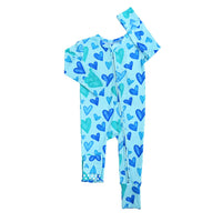 Gigi And Max - Kid's One Piece Convertible Lounge Set With 2 Way Zipper