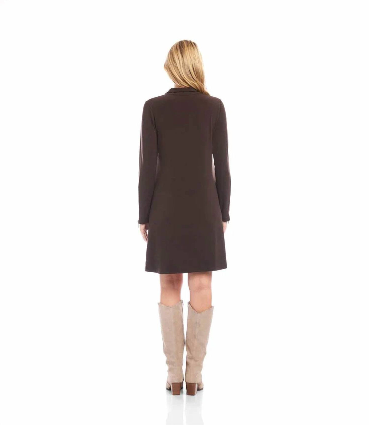Karen Kane - Zaylee Zip-up Travel Mini Dress