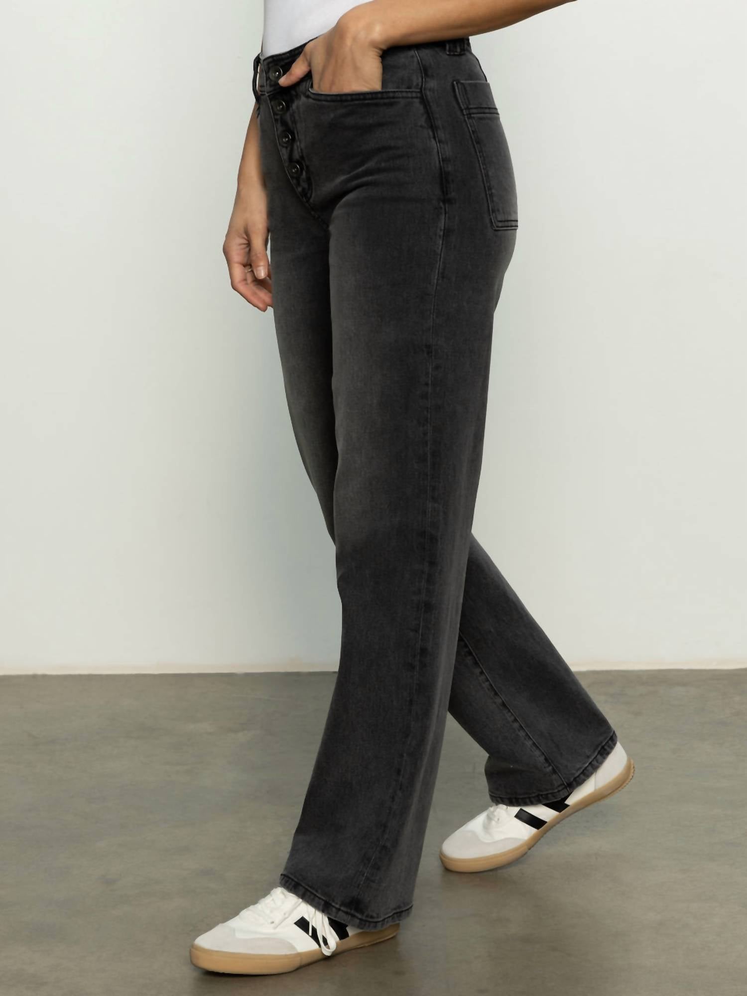 Sanctuary - Luna Cuffed Standard Rise Jeans