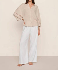 Eberjey - Linen Blend Relaxed Top