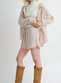 Sage The Label - Canyon Land Slouchy Back Shirt
