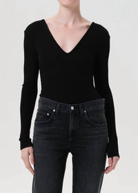 Agolde - Darla V Neck Bodysuit