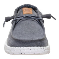 Hey Dude - Women's Wendy Chambray Grid Slip-on Loafers