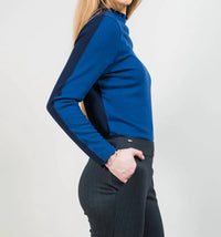 Trisha Tyler - Two toned ribbed top