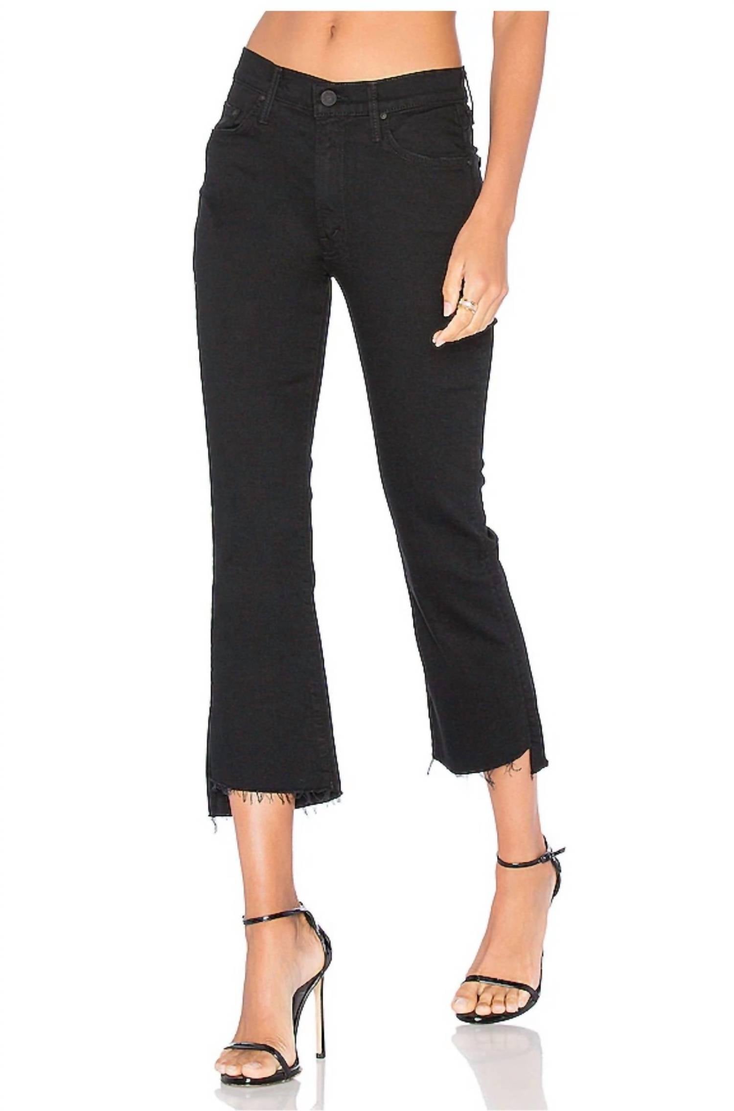 Mother - Insider Crop Step Fray Jeans