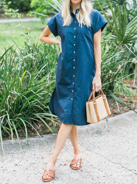 Navybleu - Blake Long Utility Dress