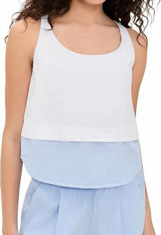 Stateside - James Pinstripe Tank Top