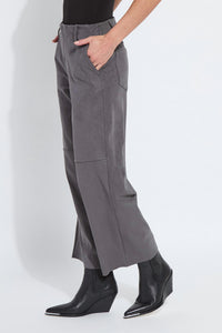 Lysse - Amina Patent Foil Suede Pant