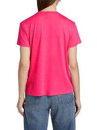 Favorite Daughter Mom Of The Year Tee Shirt in deep pink - women's t-shirt - detail view
