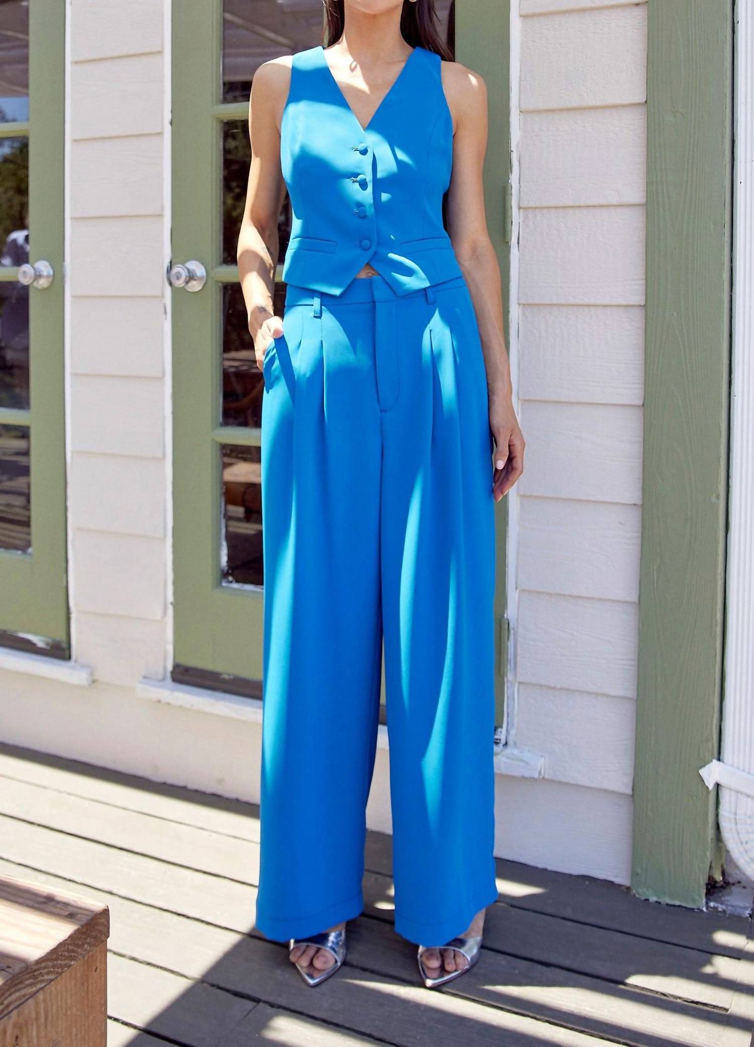 Greylin - Stanley Wide Leg Trouser